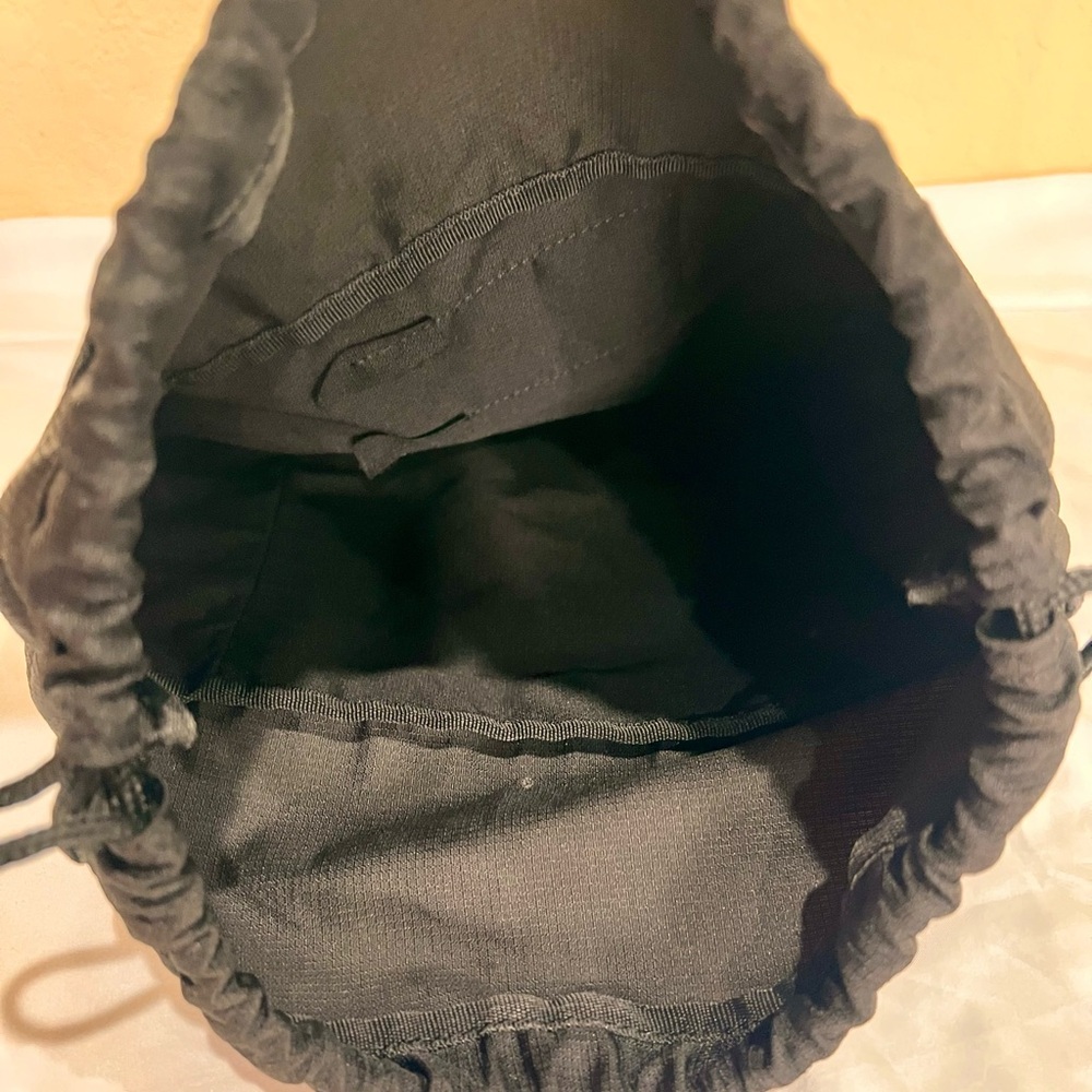 Asics Black Drawstring Backpack - Picture 6 of 6
